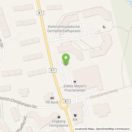 Standortübersicht der Tankstelle Meyers Frischemärkte e.K. in 25421 Pinneberg