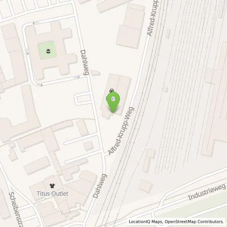 Standortübersicht der Tankstelle Autohaus Fischer GmbH in 48153 Münster