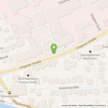 Standortübersicht der Tankstelle Helming & Sohn GmbH in 48531 Nordhorn