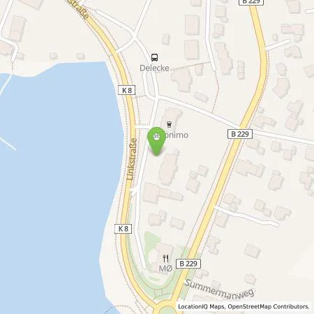 Standortübersicht der Tankstelle St. Hubertus Schützenbruderschaft 1882 e.V. in 59519 Möhnesee