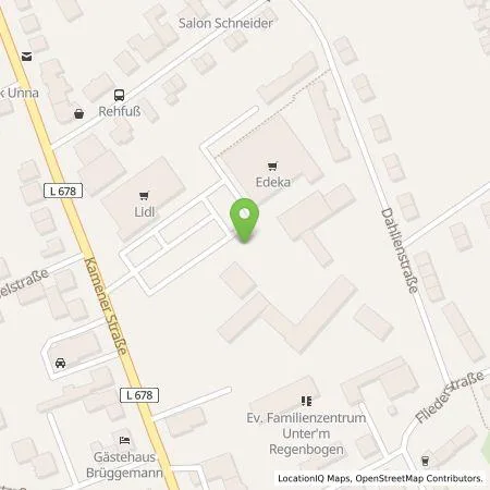 Standortübersicht der Tankstelle Thorsten Harhoff e.K. in 59425 Unna