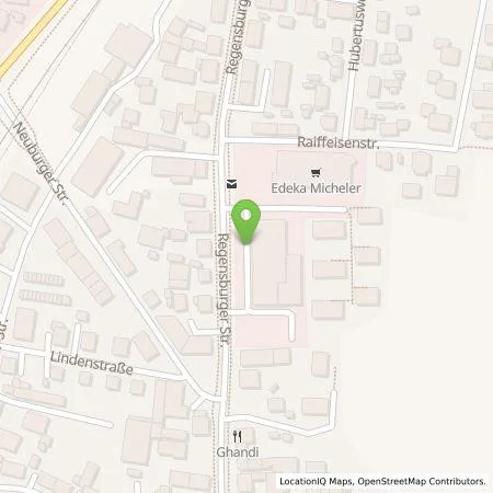 Standortübersicht der Tankstelle Bürocenter Reich GmbH in 86529 Schrobenhausen