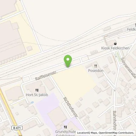 Standortübersicht der Tankstelle Gemeinde Feldkirchen in 85622 Feldkirchen