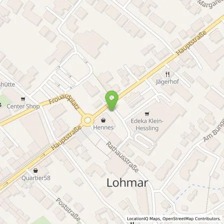 Standortübersicht der Tankstelle Klein-Heßling Lohmar GmbH in 53797 Lohmar