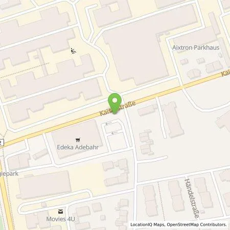 Standortübersicht der Tankstelle Felix Adebahr e.K. in 52134 Herzogenrath