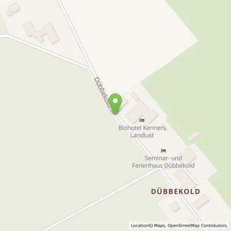 Standortübersicht der Tankstelle BIO-Hotel Kenners Landlust OHG in 29473 Göhrde