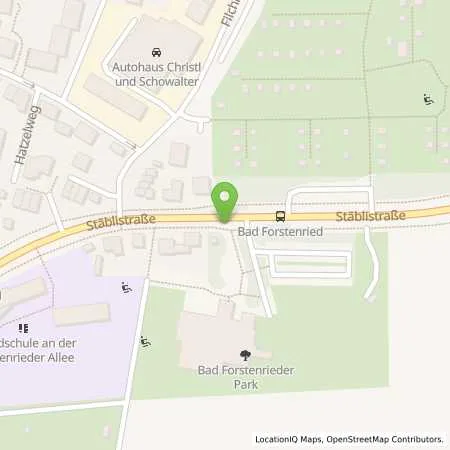 Standortübersicht der Tankstelle SWM Versorgungs GmbH in 81477 München