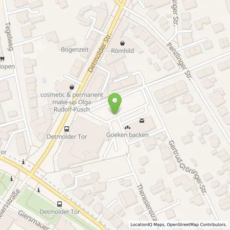 Standortübersicht der Tankstelle Thomas Lehr e. K. in 33102 Paderborn