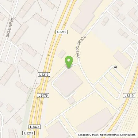 Standortübersicht der Tankstelle Glinicke Energie+Service GmbH in 34225 Baunatal