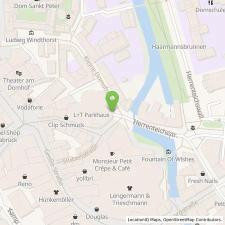 Standortübersicht der Tankstelle Lengermann & Trieschmann Grundbesitz GmbH in 49074 Osnabrück