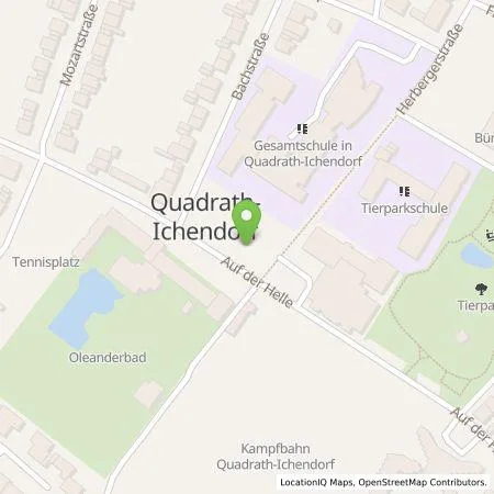 Standortübersicht der Tankstelle Stadtwerke Erft GmbH in 50127 Bergheim