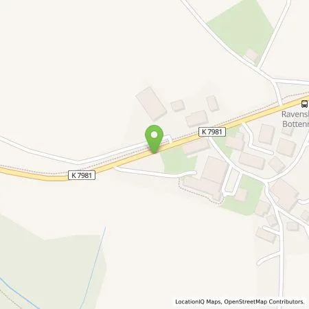 Standortübersicht der Tankstelle Gut Hügle GmbH in 88214 Ravensburg