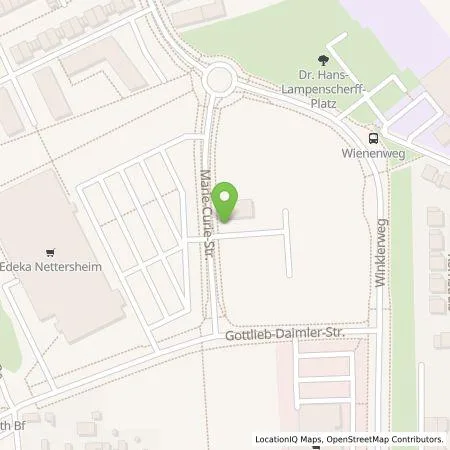 Standortübersicht der Tankstelle Nettersheim Frischecenter KG in 40670 Meerbusch