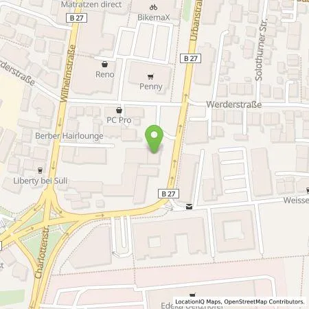 Standortübersicht der Tankstelle Emil Löffelhardt GmbH & Co. KG in 74074 Heilbronn