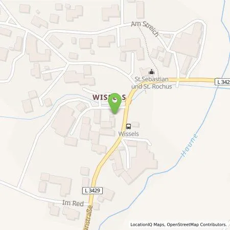 Standortübersicht der Tankstelle Christian & Florian Herber GbR in 36093 Künzell