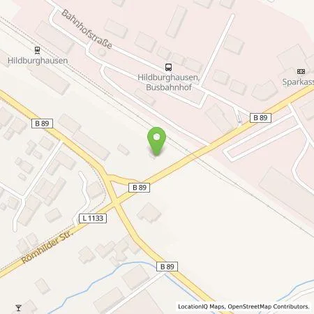 Standortübersicht der Tankstelle Daniel Meyer in 98646 Hildburghausen