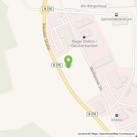 Standortübersicht der Tankstelle AHS Solar GmbH & Co. KG in 63599 Biebergemünd