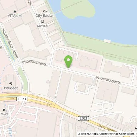 Standortübersicht der Tankstelle ITS Informationstechnik Service GmbH in 44263 Dortmund