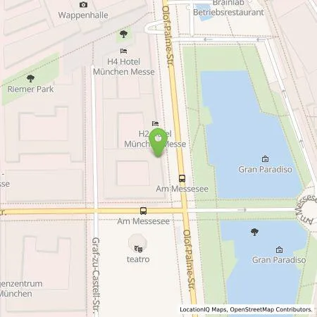 Standortübersicht der Tankstelle Capgemini Deutschland GmbH in 81829 München