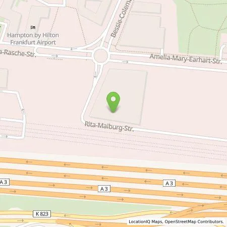 Standortübersicht der Tankstelle bmine hotelbetriebs GmbH Frankfurt in 60549 Frankfurt am Main