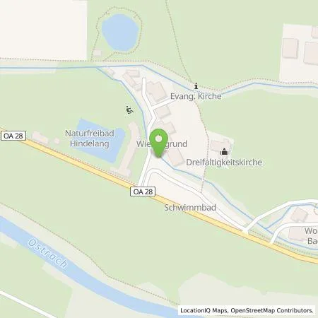 Standortübersicht der Tankstelle Wiesengrund Resort GmbH in 87541 Bad Hindelang