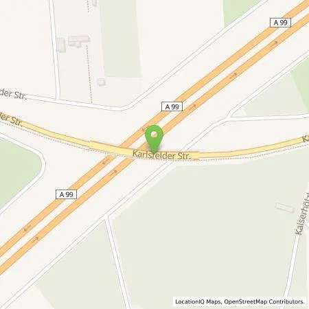 Standortübersicht der Tankstelle Alexander Lang in 80995 München