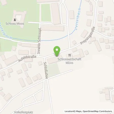 Standortübersicht der Tankstelle Arco Betriebe e.K. in 94554 Moos