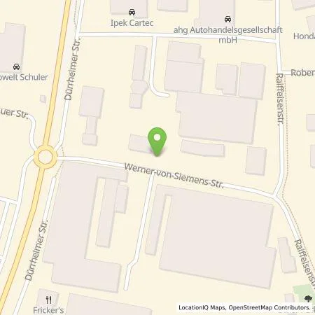 Standortübersicht der Tankstelle NOVA Aparate GmbH in 78166 Donaueschingen