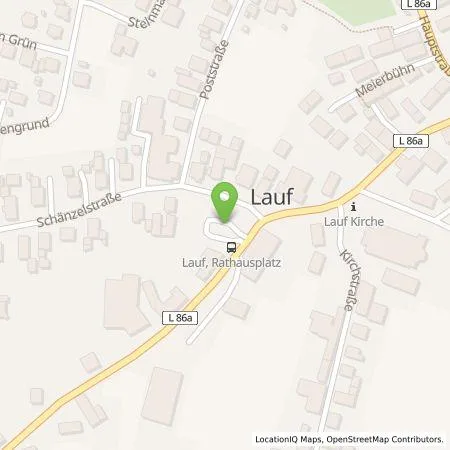 Standortübersicht der Tankstelle Gemeinde Lauf in 77886 Lauf