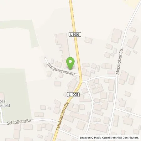 Standortübersicht der Tankstelle Schneider & Sohn GmbH & Co. KG in 74572 Blaufelden