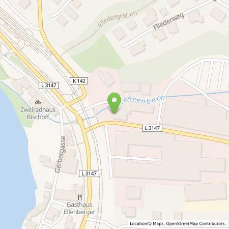 Standortübersicht der Tankstelle BaderMainzl GmbH & Co. KG in 34212 Melsungen