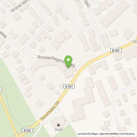 Standortübersicht der Tankstelle Ostseeheimat in 23743 Grömitz