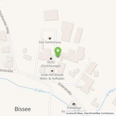 Standortübersicht der Tankstelle Antik-Hof Bissee GmbH in 24582 Bissee