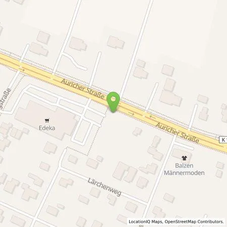 Standortübersicht der Tankstelle Ladepark Eladin GmbH & Co. KG in 26624 Moordorf