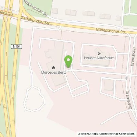 Standortübersicht der Tankstelle Stern Auto GmbH in 19057 Schwerin