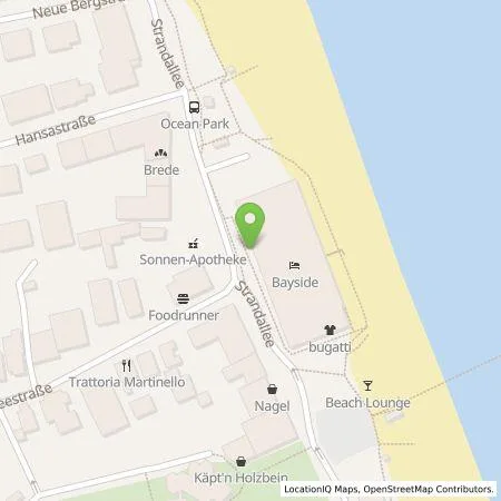 Standortübersicht der Tankstelle Bayside GmbH in 23683 Scharbeutz