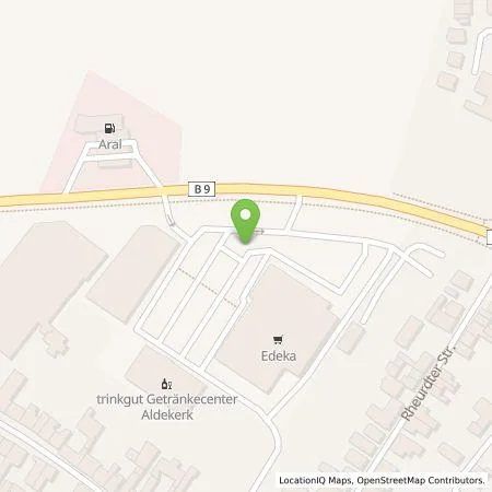 Standortübersicht der Tankstelle Kox Lebensmittel oHG in 47647 Kerken