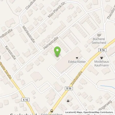 Standortübersicht der Tankstelle Kötter Handels GmbH in 53819 Neunkirchen