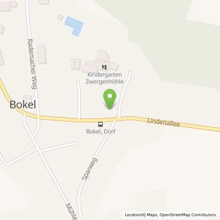 Standortübersicht der Tankstelle Gemeinde Bokel - jPdöR in 24802 Bokel