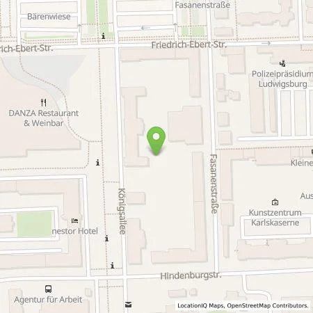 Standortübersicht der Tankstelle SWLB Mobilität GmbH in 71638 Ludwigsburg