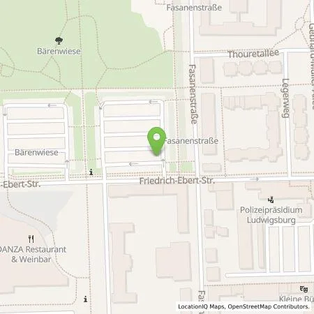 Standortübersicht der Tankstelle SWLB Mobilität GmbH in 71638 Ludwigsburg