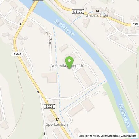 Standortübersicht der Tankstelle Emobility East - Thomas Walther in 09430 Drebach