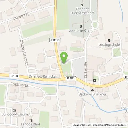 Standortübersicht der Tankstelle Emobility East - Thomas Walther in 09235 Burkhardtsdorf