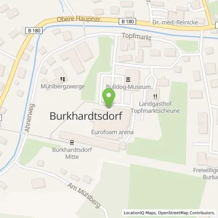 Standortübersicht der Tankstelle Emobility East - Thomas Walther in 09235 Burkhardtsdorf