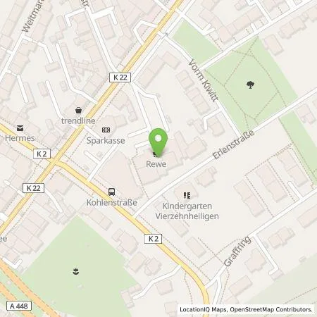 Standortübersicht der Tankstelle EnBW mobility+ AG und Co.KG in 44795 Bochum