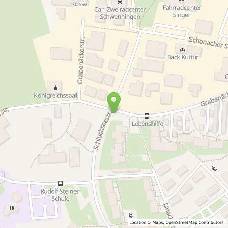 Standortübersicht der Tankstelle Regioladen+ GmbH & Co.KG in 78054 Villingen-Schwenningen