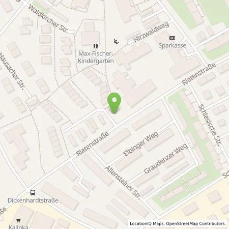 Standortübersicht der Tankstelle Regioladen+ GmbH & Co.KG in 78054 Villingen-Schwenningen