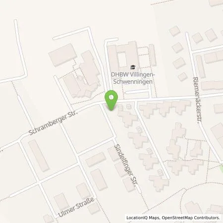 Standortübersicht der Tankstelle Regioladen+ GmbH & Co.KG in 78054 Villingen-Schwenningen