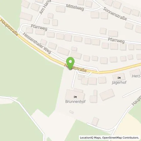 Standortübersicht der Tankstelle Tesla Germany GmbH in 63879 Weibersbrunn