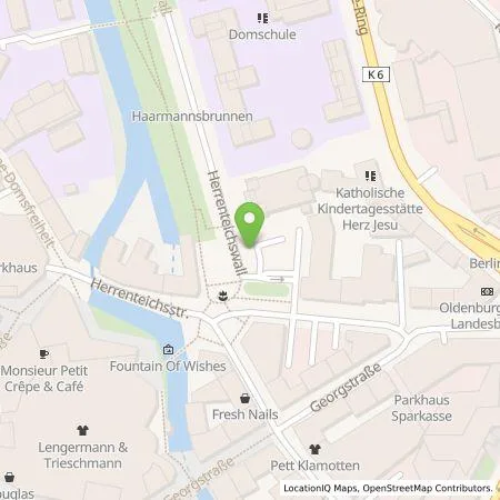 Standortübersicht der Tankstelle Osnabrücker Parkstätten-Betriebsgesellschaft mbH in 49074 Osnabrück